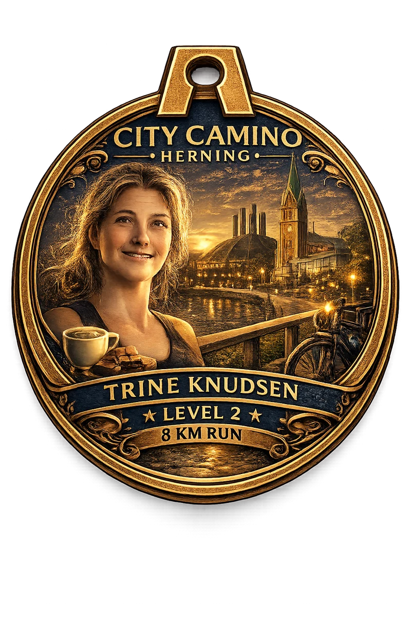 Trines Løbe rute locked Level 2