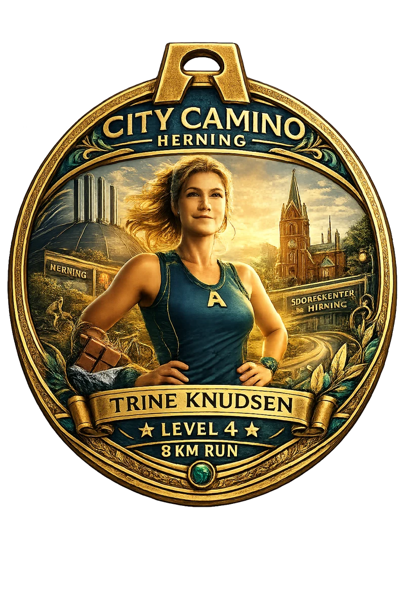 Trines Løbe rute locked Level 4